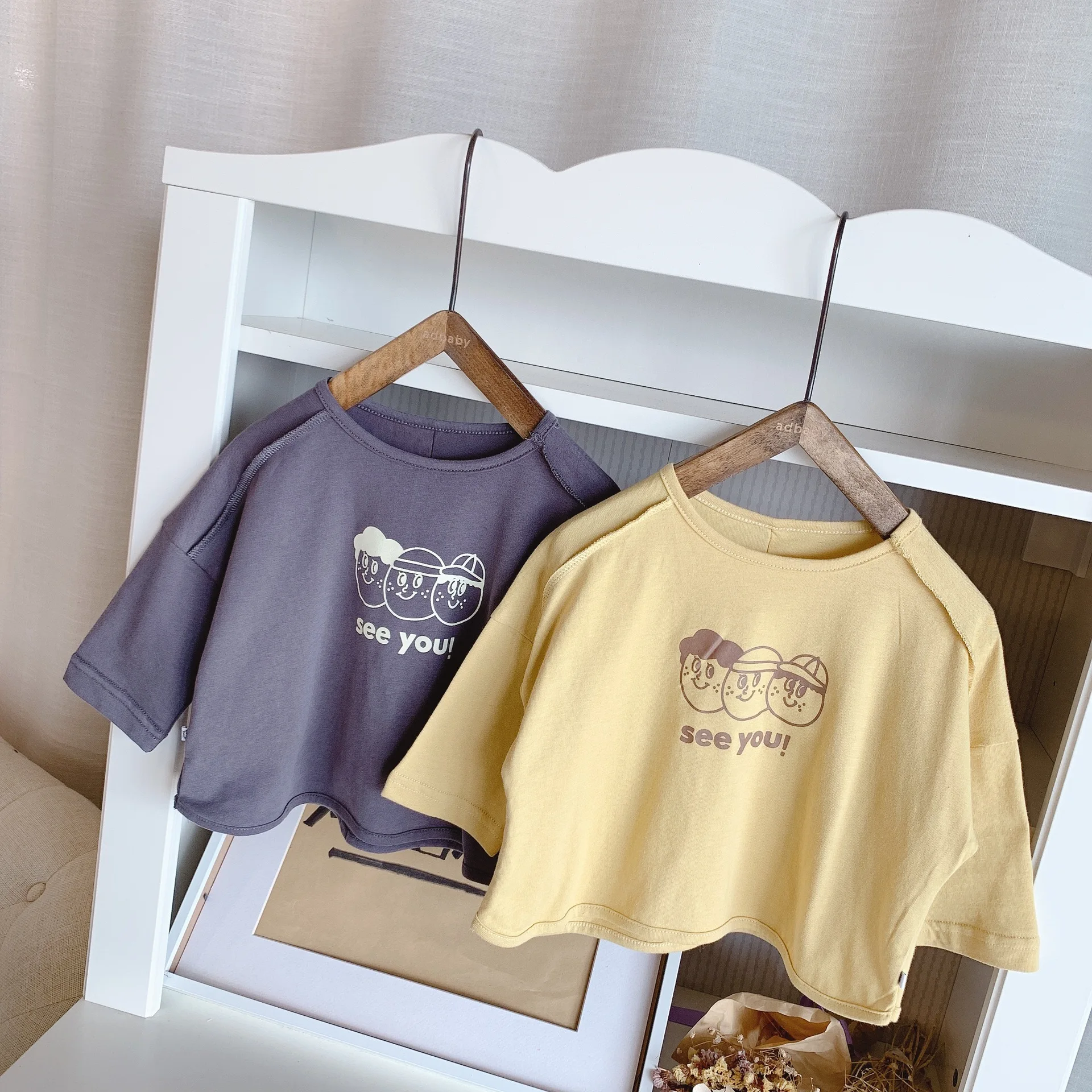 

1 2 3 4 5 Year Toddler Boy Shirts Cartoon Print Korean Casual Long Sleeve Shirt for Girls Spring Autumn Kids Shirts Clorhing Top