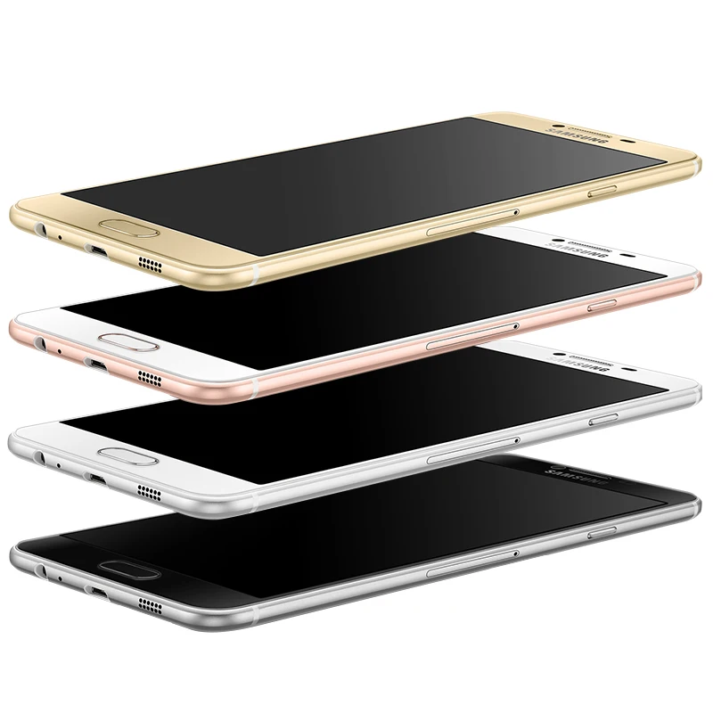 Оригинал Samsung Galaxy C7 C7000 5 7 дюймов 4GB оперативной памяти 64 Гб встроенной RAM 16.0MP LTE 4G Octa