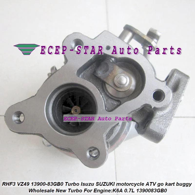 Турбокомпрессор Turbo RHF3 VZ49 13900 83GB0 1390083GB0 для Isuzu мотоцикла SUZUKI ATV go kart Багги K6A