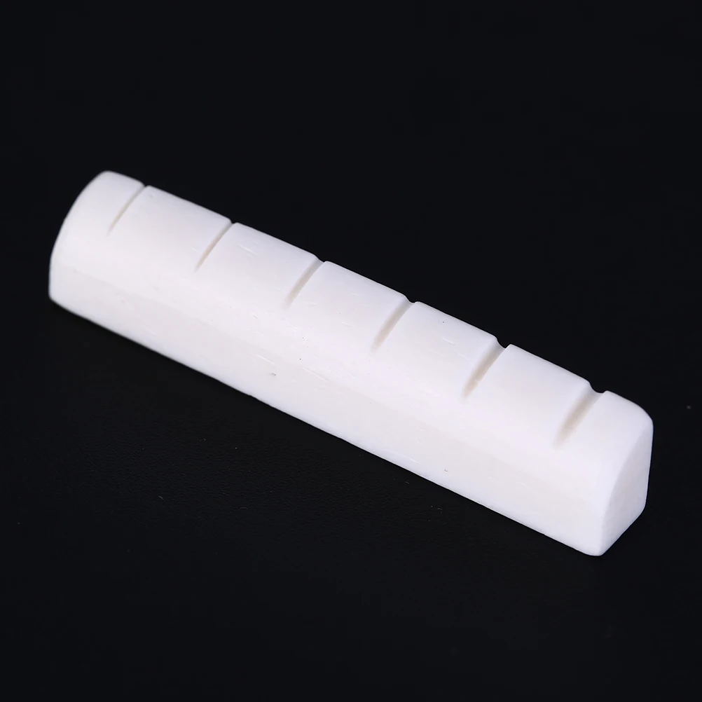 Новинка верхняя гитарная мостовая Гайка Кость буйвола Ivory седло для 6 струнной