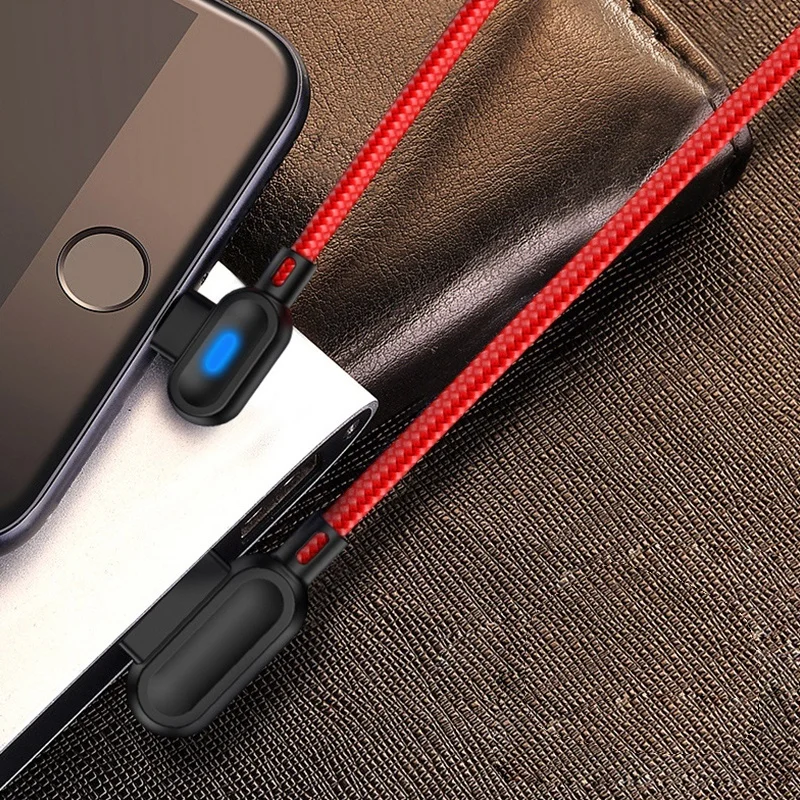 Кабель Micro USB Type C для быстрой зарядки 90 градусов 0 25 м 1 Samsung S10 S9 S8 Xiaomi Huawei LG Android