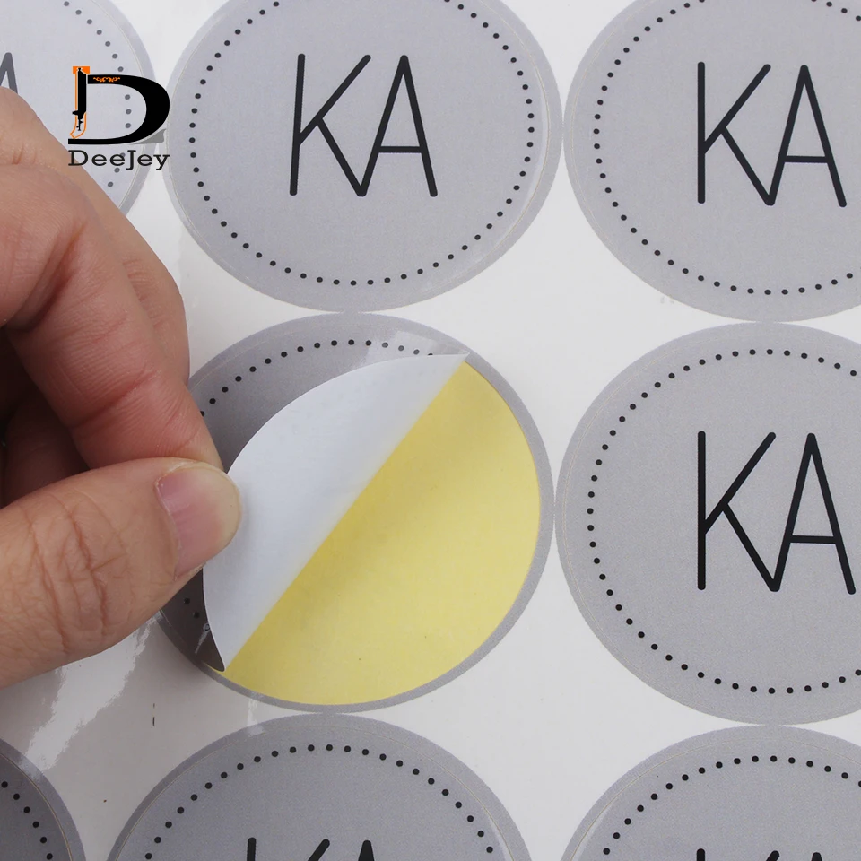 Пользовательские печатные бумажные подарочные наклейки этикетки логотип