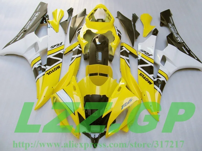 Новинка 100% Обтекатели из ABS для Yamaha YZF-R6 06-07 YZF R6 06 07 600 2006 2007 #7YS1 | Автомобили и