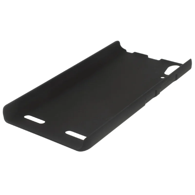 DULCII for Lenovo A6010 Case Rubberized Hard PC Celular A6000 Plus Cover Capa Black |