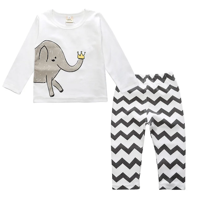 Children Clothes Kids Clothing Set Boys Pajamas Sets Dot Styling Nightwear Print Girls Sleepwear Baby Pyjama | Детская одежда и