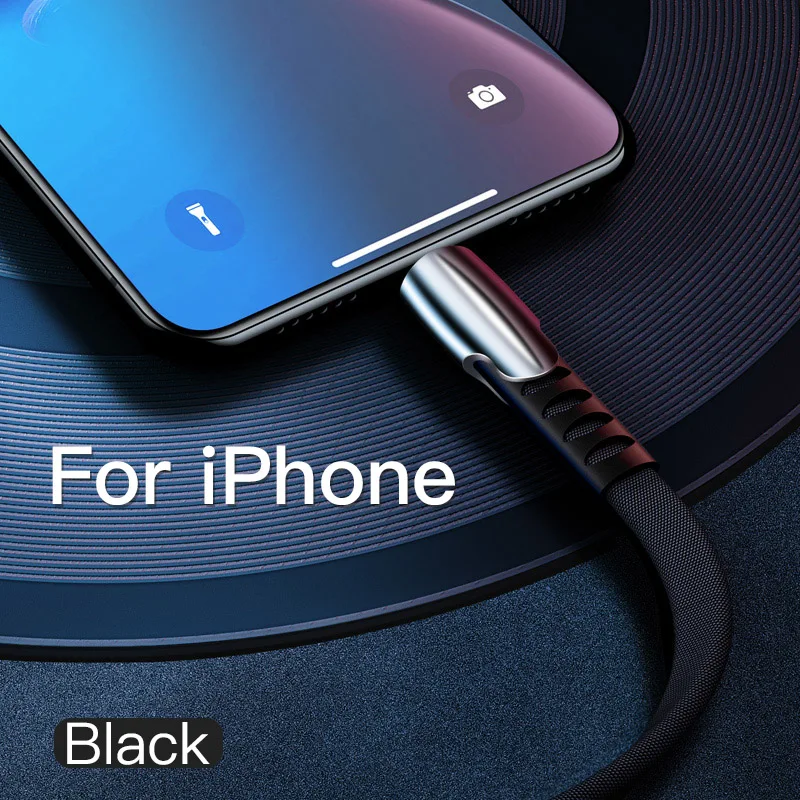 Black For iPhone IHaitun 5A usb type-C кабель для huawei P30 Pro USB 3,1 Quick 3,0 Шнур зарядное устройство для телефона для iPhone XS провод для зарядки Redmi Note 7 K20 - Цвет: Black For iPhone