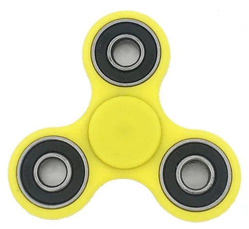 yellow and Black 6 Горячие новые стили Спиннер высокого качества EDC ручной Спиннер для аутизма и СДВГ анти-стресс, стресс колесо забавных игрушек, Спиннер - Цвет: yellow and Black 6
