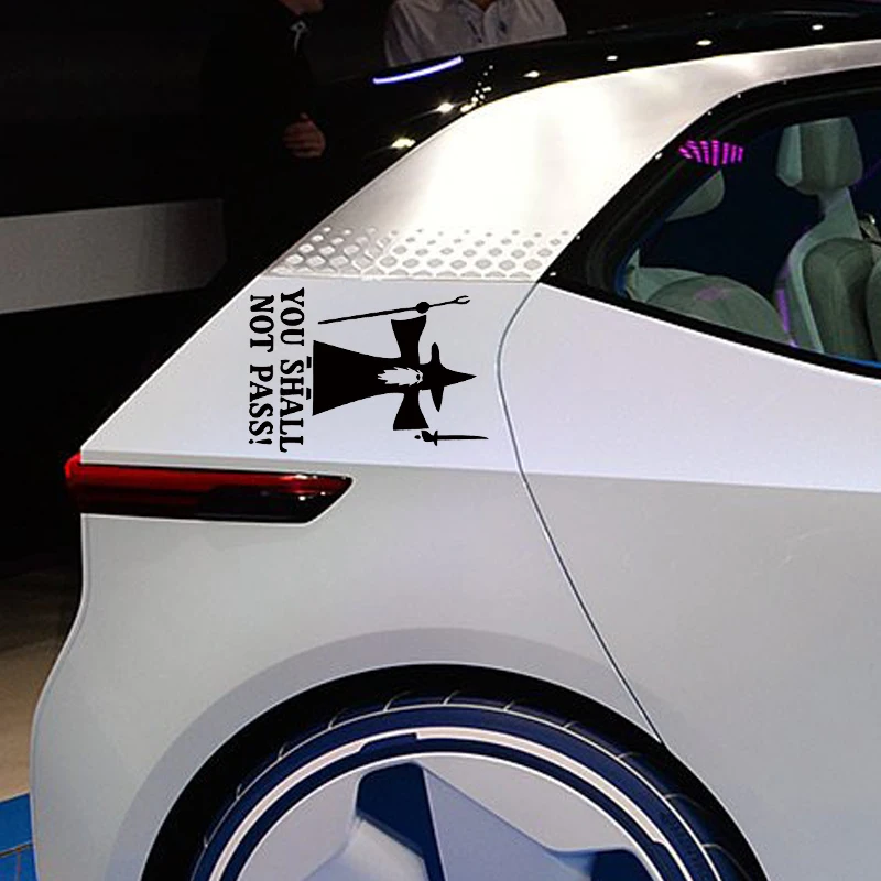 Автомобильная наклейка для вас не пройдет Anti Road Rage Gandolf украшение стайлинга