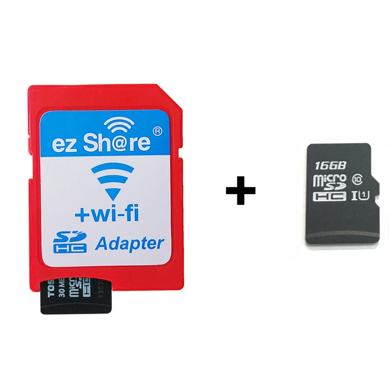 add 16gb tf card Горячая Распродажа беспроводной WiFi TF Micro SD на SD адаптер камера карта памяти Поддержка 8 ГБ 16 ГБ 32 ГБ карта памяти Micro SD ридер - Емкость: add 16gb tf card