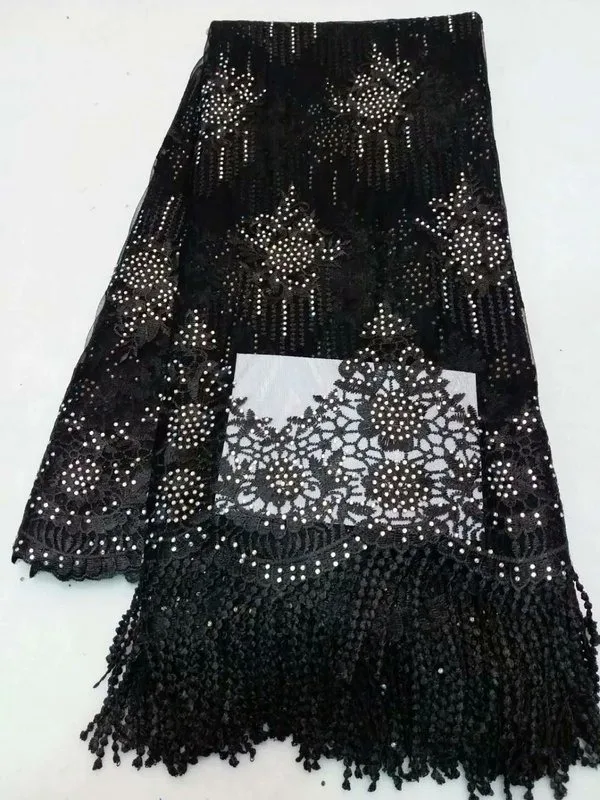 Африканское кружево с цветочным узором ширина 125 см ткань для особых случаев