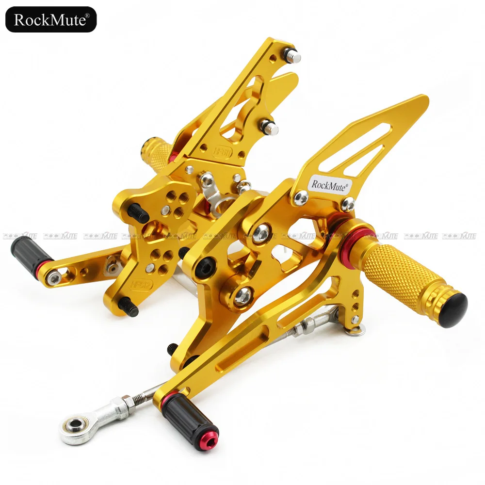 Мотоцикл Rearsets для Yamaha YZF R25/R3 MT-25 MT-03 2015-2017 Регулируемый рычаг переключения передач