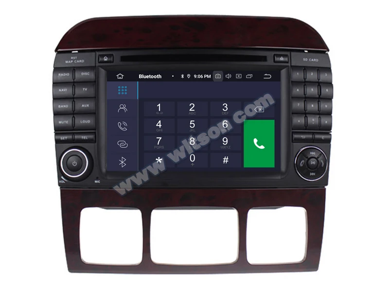 WITSON Android 10 0 автомобиля DVD GPS радио для MERCEDES-BENZ S CLASS S-W220/S280/S320/S350 аудио-система с gps