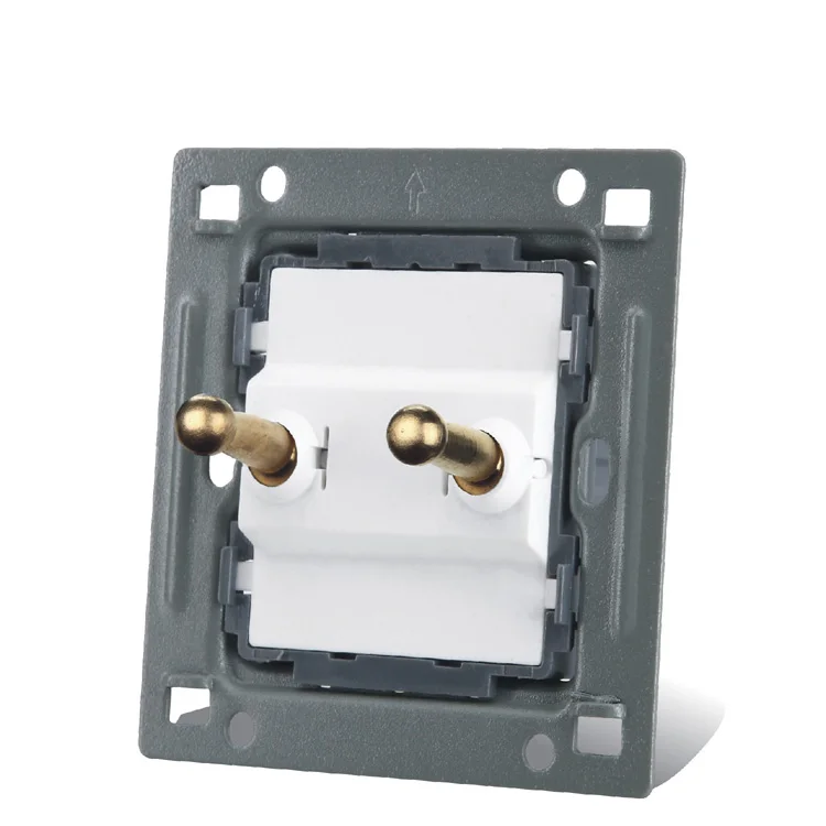 Домашняя настенная розетка 86 Деревянный Цветной Ретро переключатель два