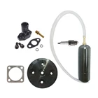 Крышка головки цилиндра CNC и впускной коллектор для моторизованного велосипеда с двигателем 80 куб. См