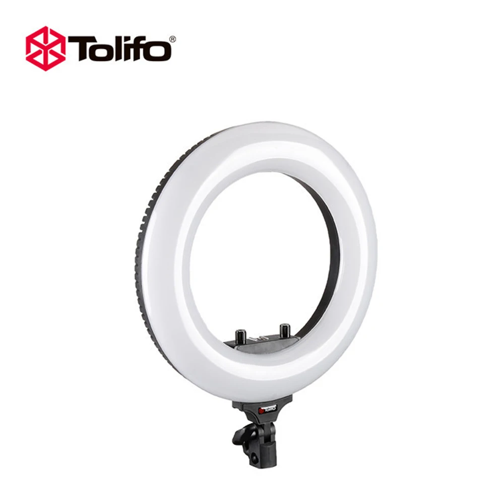 Кольцевой светодиодный светильник Tolifo 40 Вт 3200 5600 к|Фотографическое освещение| |