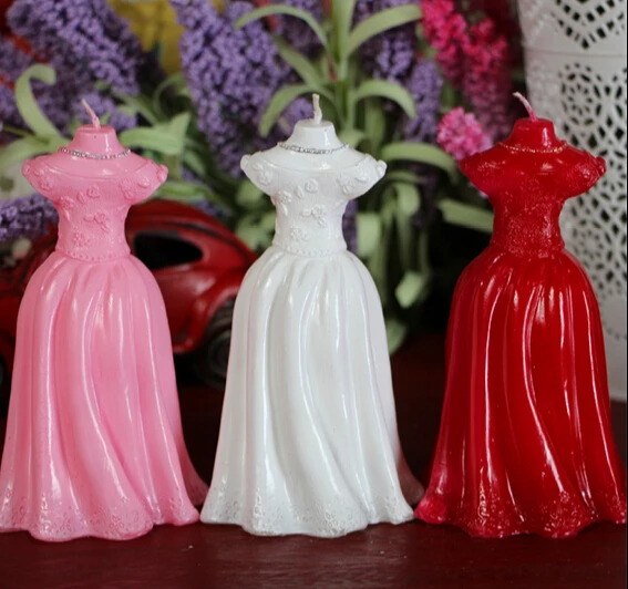 3D свадебное платье силиконовая форма для мыла женские формы свечи инструменты