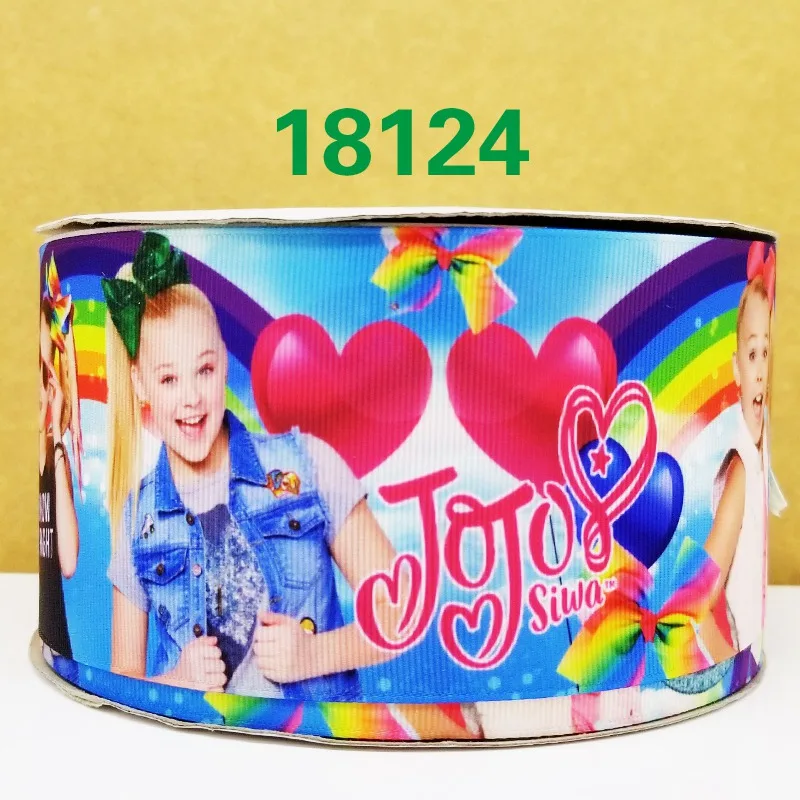 Бесплатная доставка 50 ярдов мультфильм печатных grosgrain ленты 18127 | Дом и сад