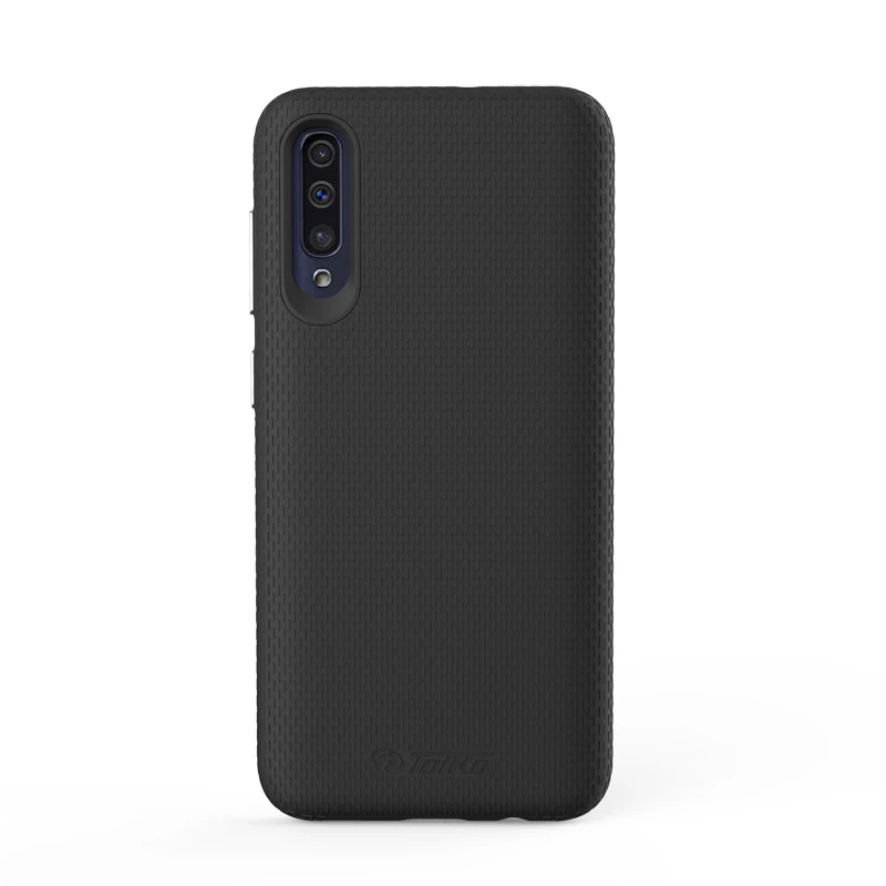 Черный TOIKO X Guard, двухслойный защитный чехол для samsung Galaxy A10, A20, A30, A50, A70, A80, Противоударная задняя крышка, гибридный ПК, ТПУ, бампер, оболочка - Цвет: Черный