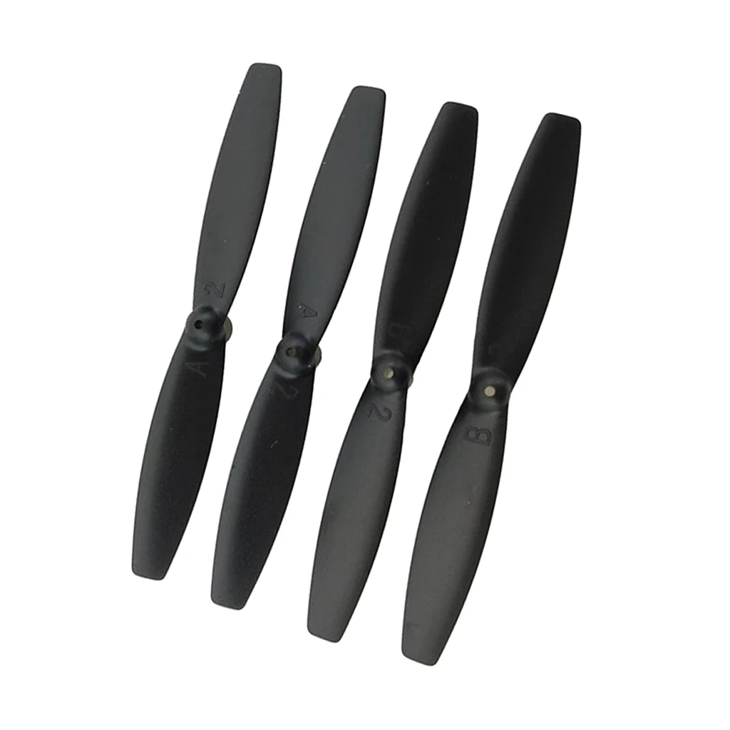 

4pcs Propeller Prop Spare Blade for UDI U31 U31W U36 U34W U36WH T25 RC Drone Black