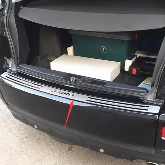 Протектор заднего бампера из нержавеющей стали для Mitsubishi Outlander 2006 2007 2008 2009 2010 2011