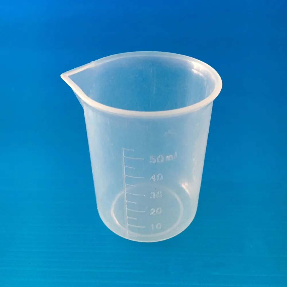 

5PCS/Set Laboratory School Teaching Plastic Beaker Set 5 Graduated Polypropylene Beakers 5 Sizes 50ml,100ml, 250ml,500ml,1000ml