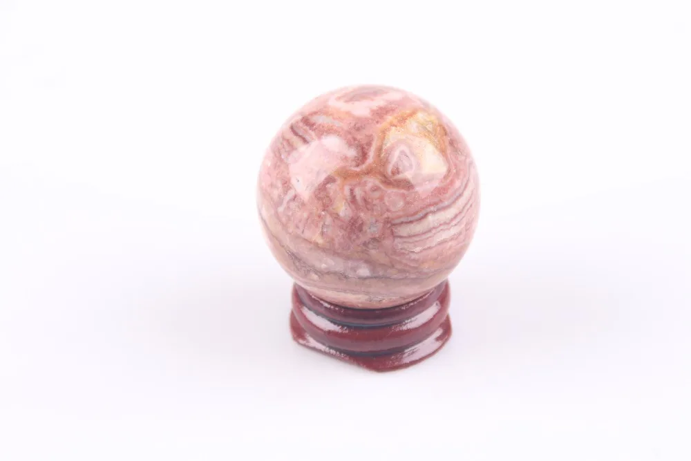 

50pcs red patina wood tower stand pedestal holding CRYSTAL Sphere Wood Display Stand For 30-80MM Crystal Ball Sphere