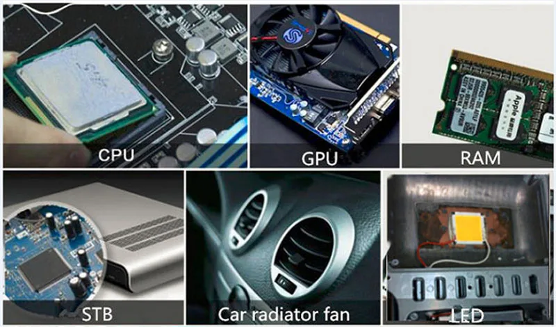 Halnziye HY710-CN10 10 г Термопаста радиатора интерфейс материал для процессор GPU светодиодный электронные компоненты скребок