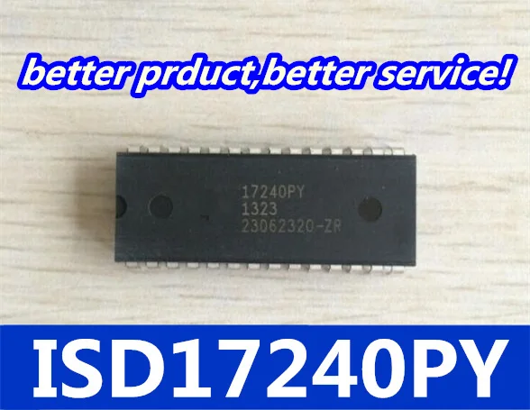 Бесплатная доставка 10 шт./лот ISD17240 ISD17240PY DIP28 ISD17240P несколько сообщений одноchip