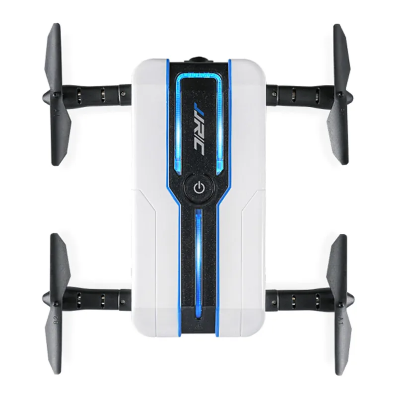 JJRC H61 с 720P прожектор WI-FI FPV Карманный Дрон для селфи Камера оптическим позиционированием 6-осевой складной Квадрокоптер с дистанционным управлением