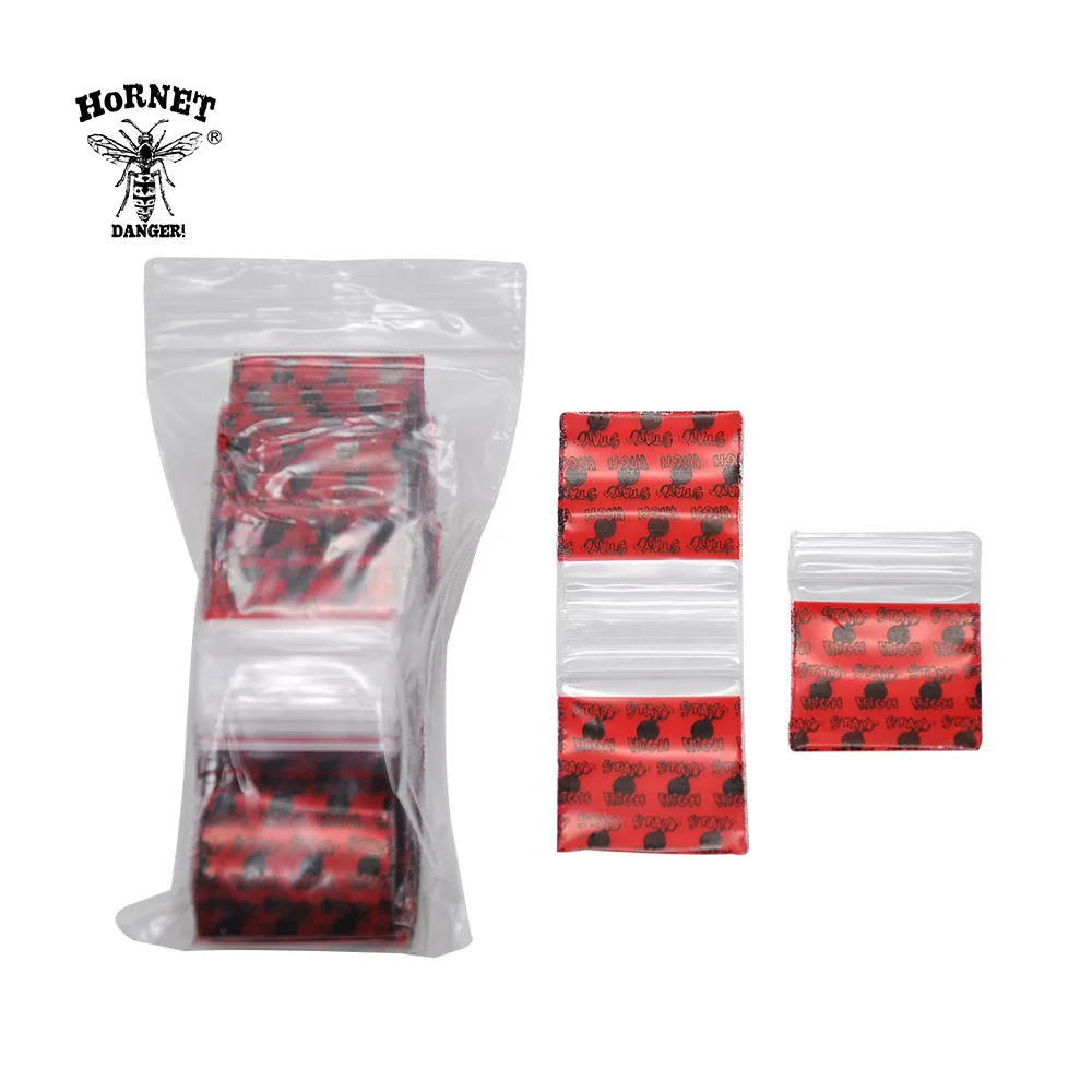 HORNET 100 шт./лот пластиковый многоразовый целлофановый маленький пакет упаковка