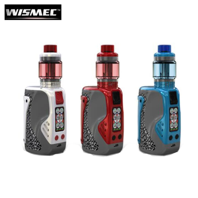 100% Оригинальный wismec REULEAUX Tinker комплект 300 Вт TINKER коробка мод с 6 5 мл Колонка бак