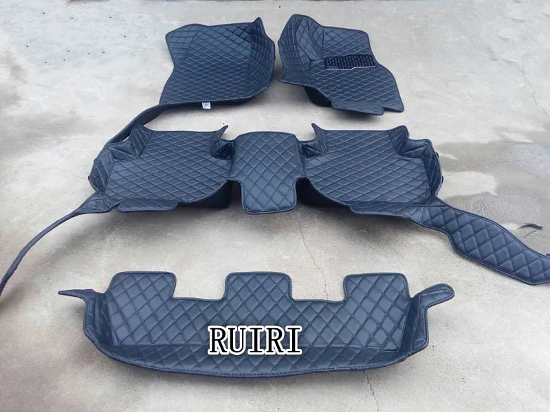 

Free shipping! Custom special car floor mats for Right Hand Drive Toyota Sienna 7 seats 2018-2010 durable waterproof carpets