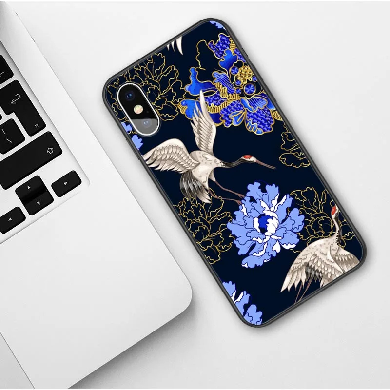 Японский Lucky Koi Fish волна канагава чехол для iphone 12 11 Pro Max SE 2020 X XR XS 6 6s 7 8 плюс Чехол Coque