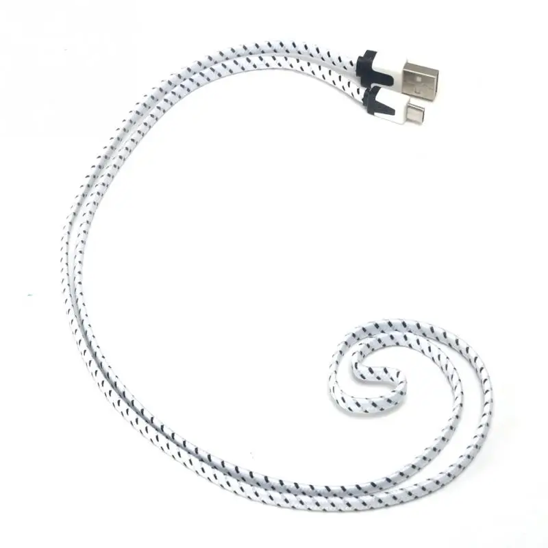 Дата кабель V8 Соединитель 3 фута веревка Micro USB зарядный кабель для синхронизации данных для мобильного телефона плоский провод кабель для зарядки 1 м/2 м/3 метра