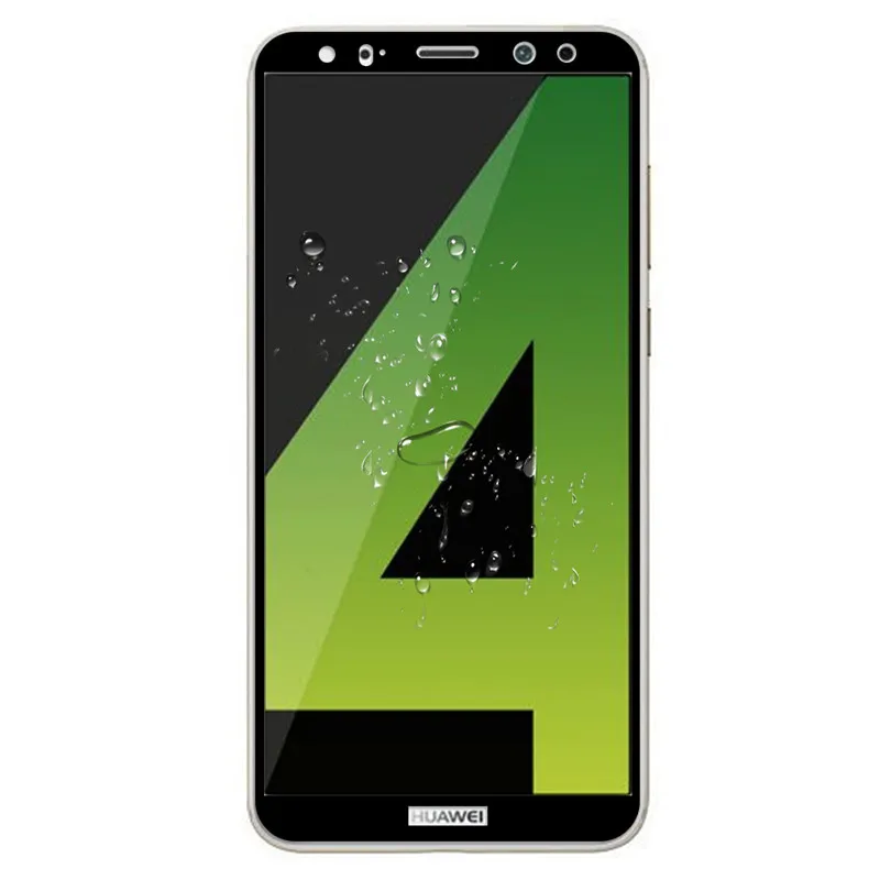 Закаленное Стекло Экран Защитная пленка для Huawei Mate 10 Lite/P8 Lite 2017 полный чехол с