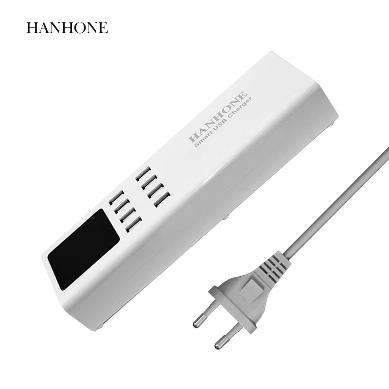 Высокое качество Смарт USB Зарядное устройство 8 Порты Led Дисплей стандарта ЕС США