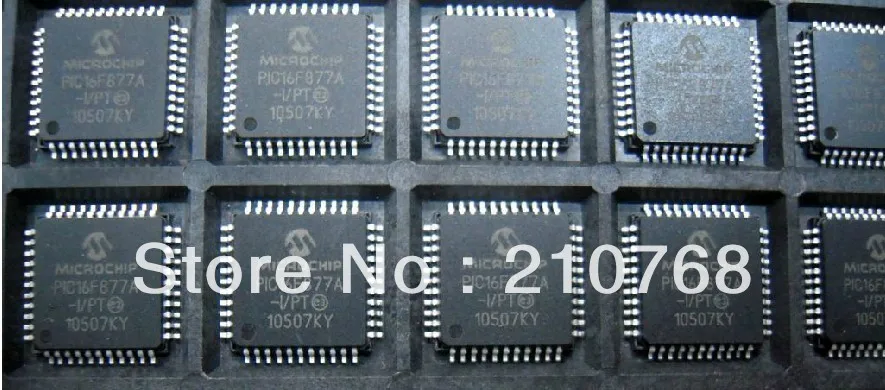 10 шт./лот PIC16F877A I/PT 16F877A QFP44|microchip pic kit 3|microchip controllermicrochip usb |