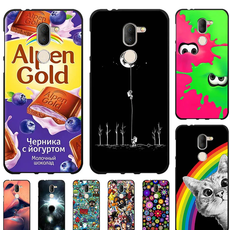 Милый модный чехол с рисунком для Alcatel 3x силиконовый мягкий из ТПУ 5058Y милым