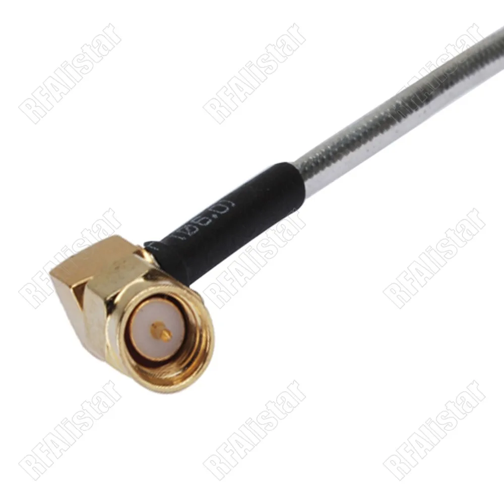 N Type Female Jack 4 Hole Flange Panel to SMA Male RA RG402 Semi-Flexible 0.141&quot Adapter Pigtail Cable 15cm/30cm/50cm/80cm/1M |