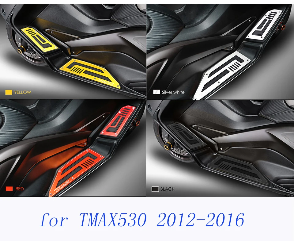 Аксессуары для мотоцикла педаль ног Передняя и задняя Подножка Yamaha TMax530 T Max TMax 530