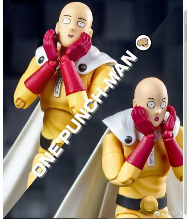 in stock GREAT TOYS Dasin anime ONE PUNCH MAN Saitama action figure GT model toy 1/12 | Игрушки и хобби