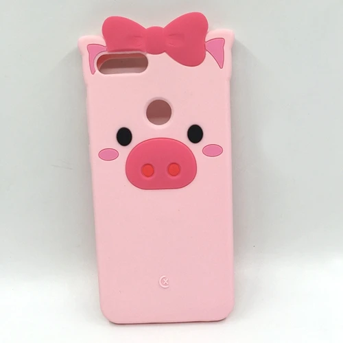 Cute Piglet Honor 9 Lite чехол для телефона Huawei Honor 9 Lite чехол Fundas 3D милый розовый конь Единорог Ститч Кот Мягкий силиконовый чехол Капа - Цвет: Cute Piglet