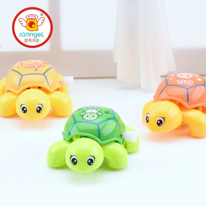 1Pcs Baby Tortoise Clockwork Toys Cartoon Animal Turtles Mini Crawling Wind Up Toy Educational Kids Classic For children | Игрушки и