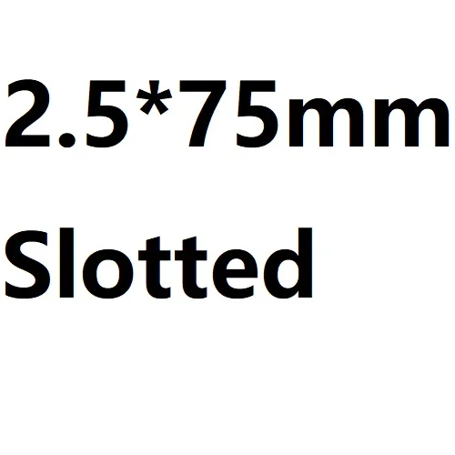 2.5x75mm Slotted 1 шт. 1000 В EDA Набор отверток с изоляцией CR-V материал профессиональный электрик отвертка крестовая шлицевая отвертка инструменты - Цвет: 2.5x75mm Slotted