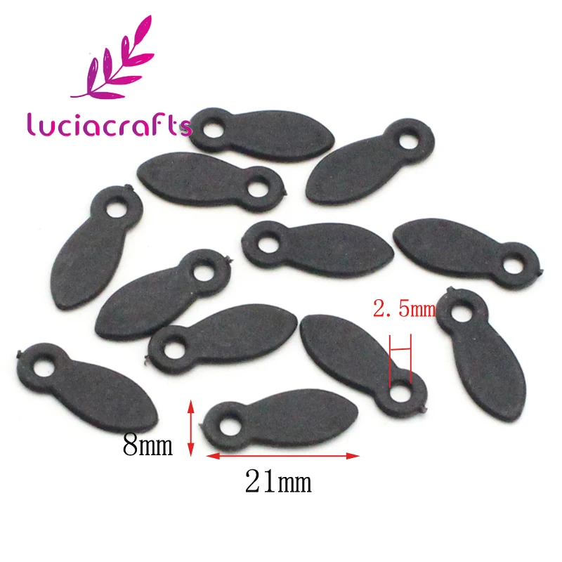 Lucia crafts 100 шт./лот 8*21 мм черная/белая фоторамка крючки сделай сам вращающиеся