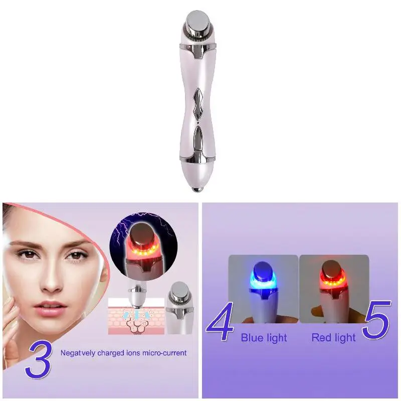 

droppshiping Face Eyes Massager USB Photon Therapy Skin Rejuvenation Anti-wrinkle Lifting Machine MFJ99