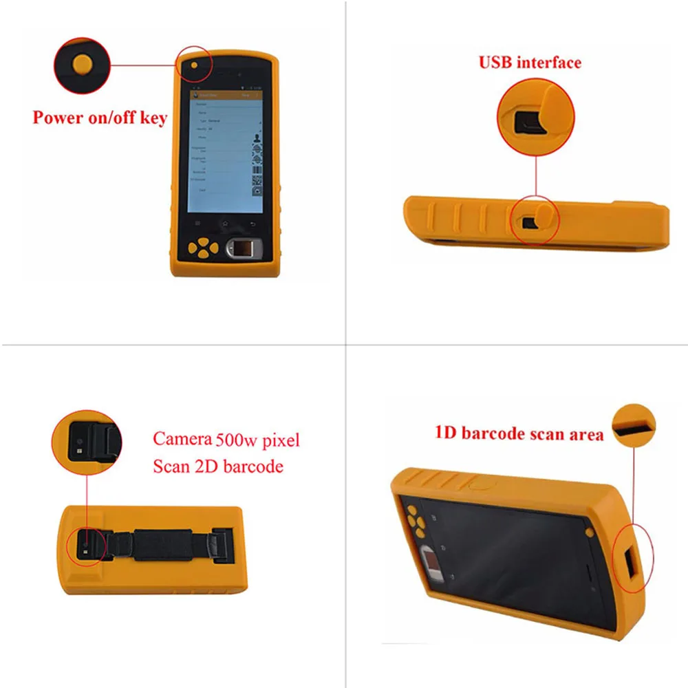 Биометрический планшет на Android 6 0 с функцией считывания отпечатков пальцев Bluetooth