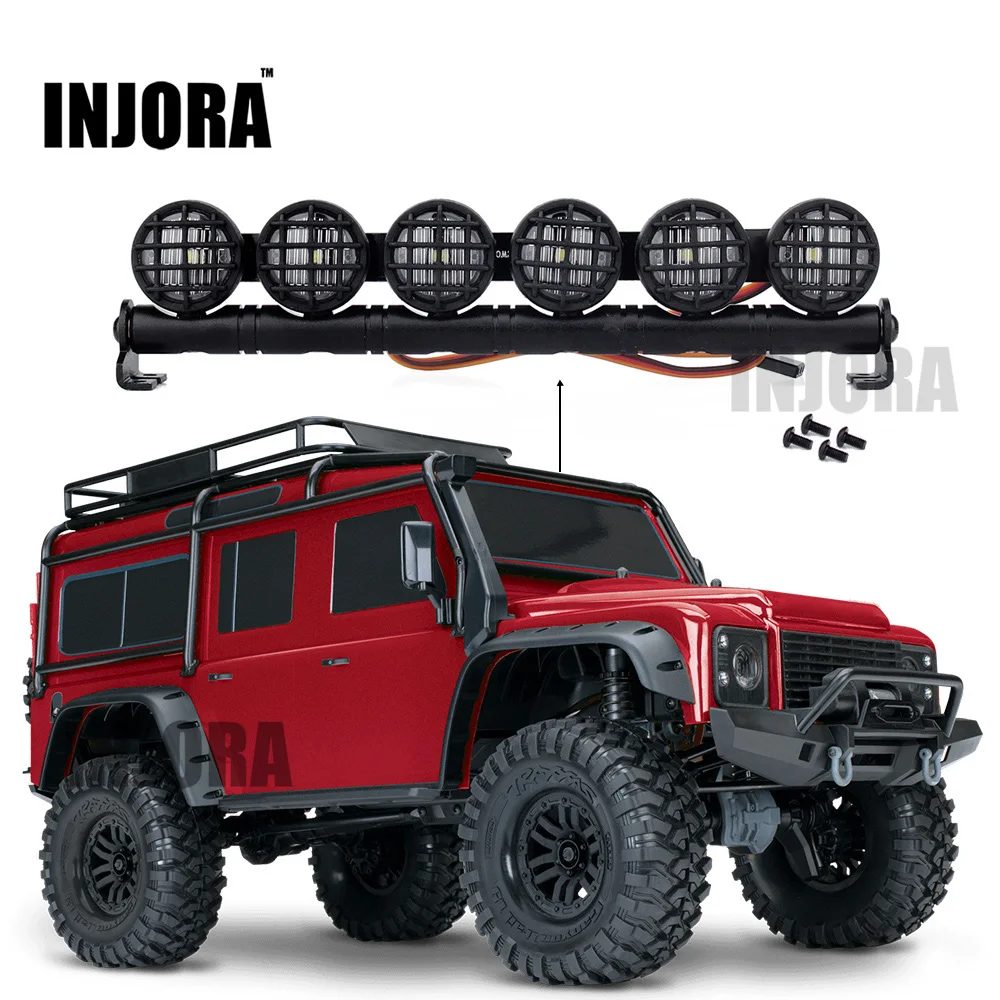 152 мм многофункциональсветодиодный светильник вая балка для RC Crawler Traxxas TRX 4 TRX4 D90