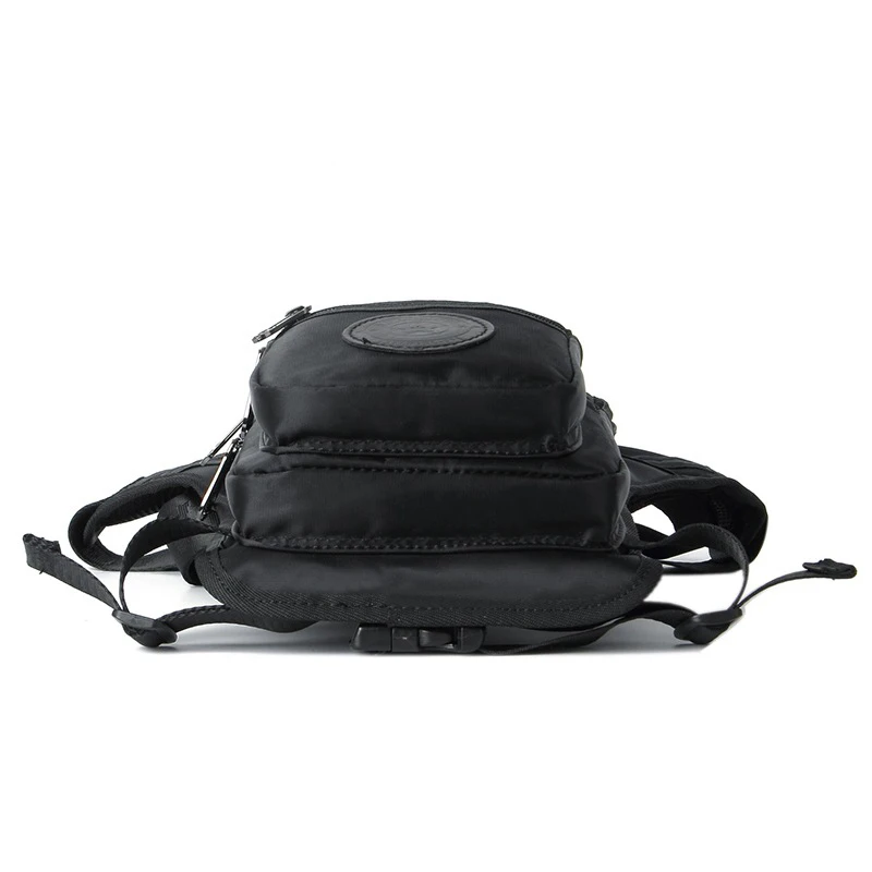 Парусиновая нейлоновая мужская сумка на талию подвешиваемая для ног