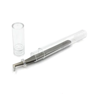 Новый пинцет для ресниц VETUS 6A-SA для объема 3D6D, наращивание ресниц, антикислотный, отличный веер для закрытия, пинцет для ресниц